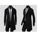 Fashion Custom Fit Plus Size Wool Men Coat